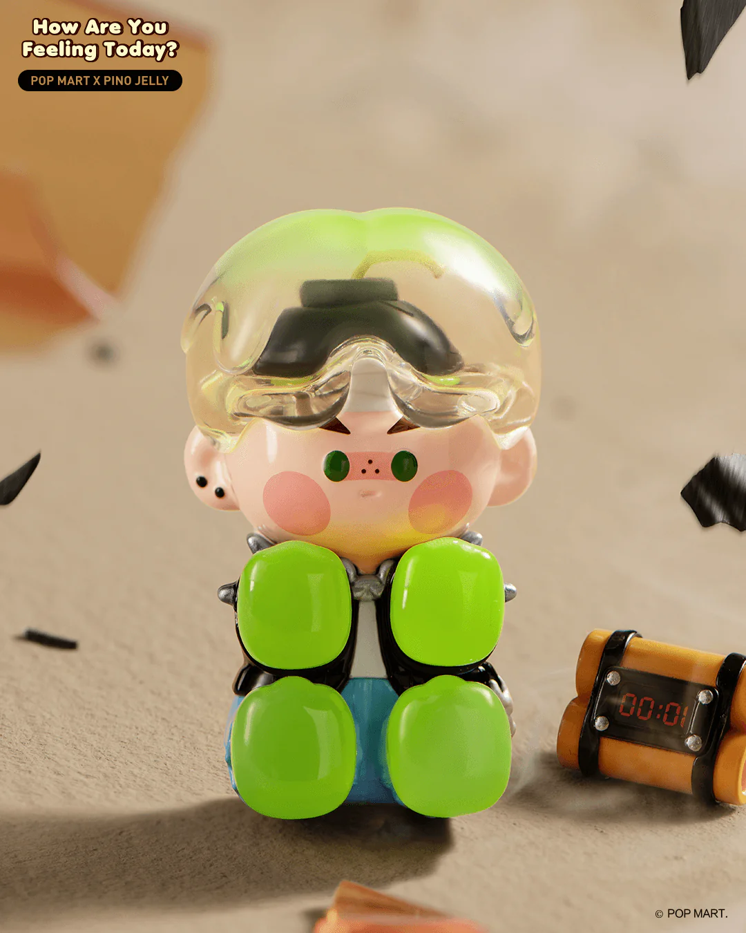 POP MART Pino Jelly How Are You Feeling Today Series