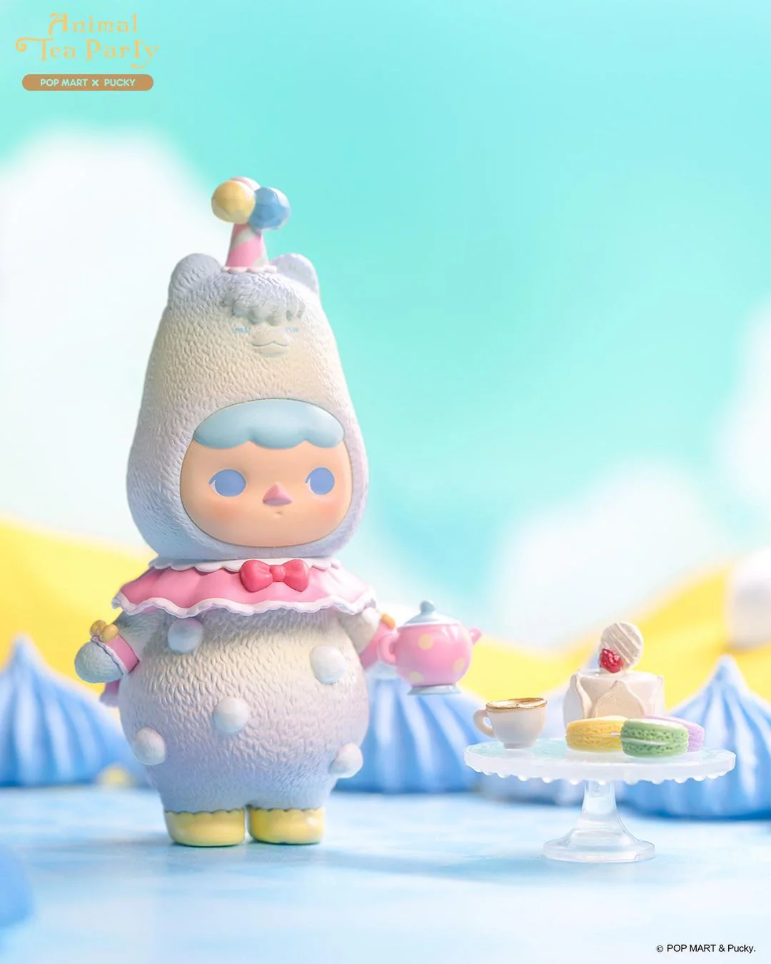 POP MART Pucky Baby Animal Tea Party Series