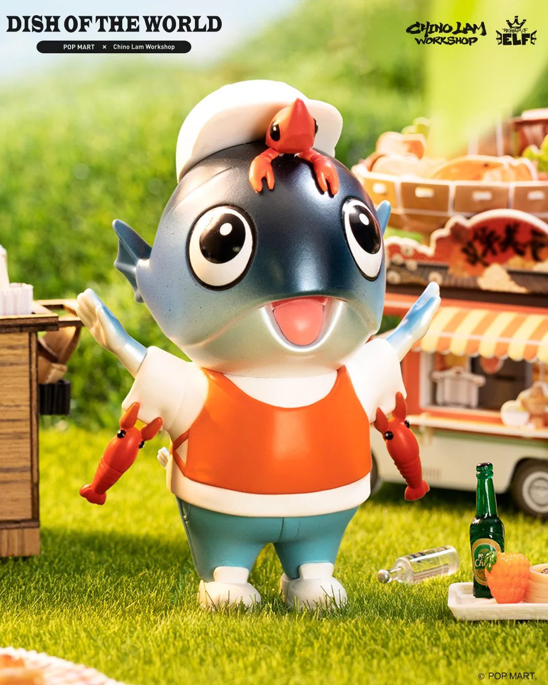 POP MART The Biggie Fish: Dish of the World Series
