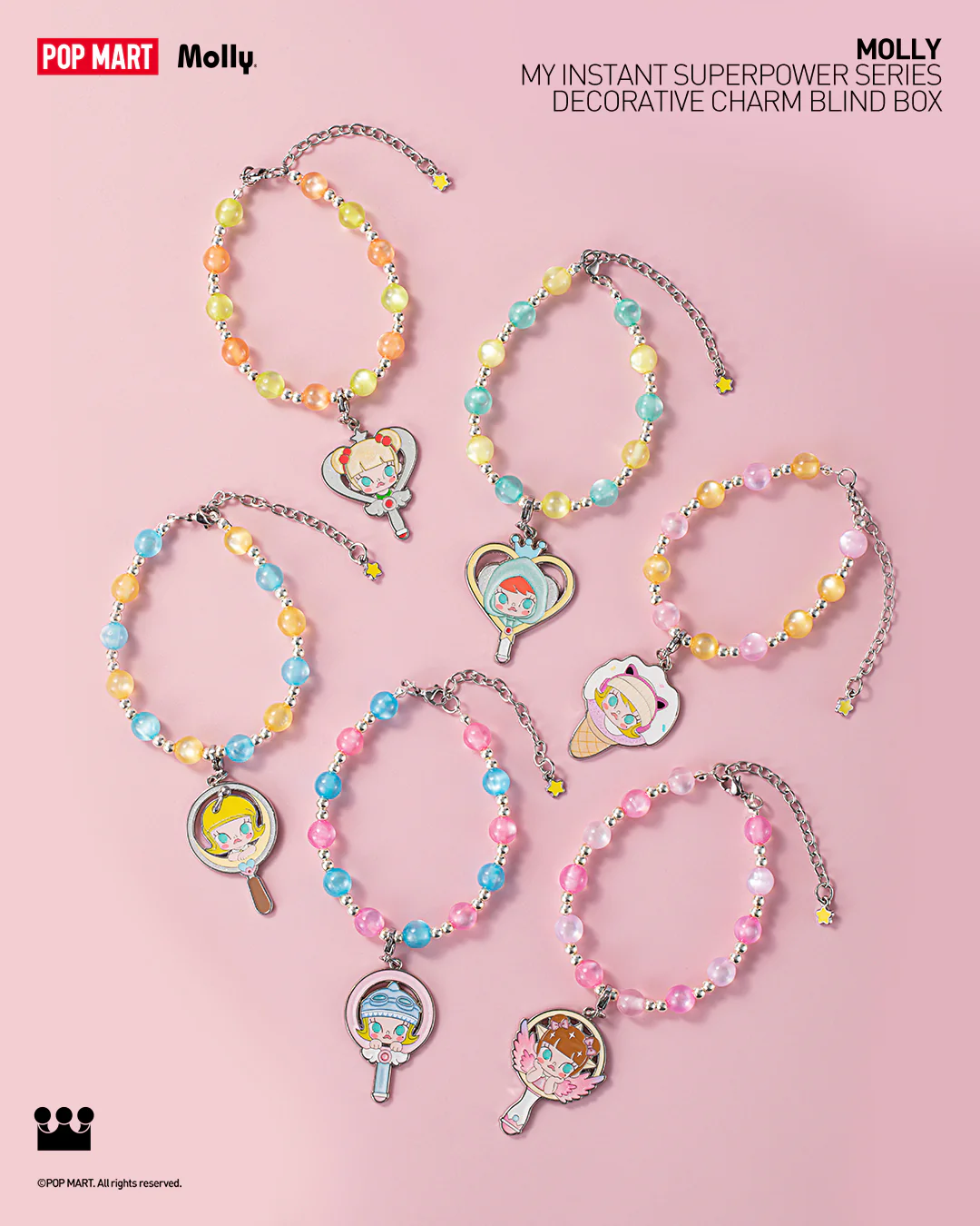 POP MART MOLLY My Instant Superpower Series-Decorative Charm Blind Box