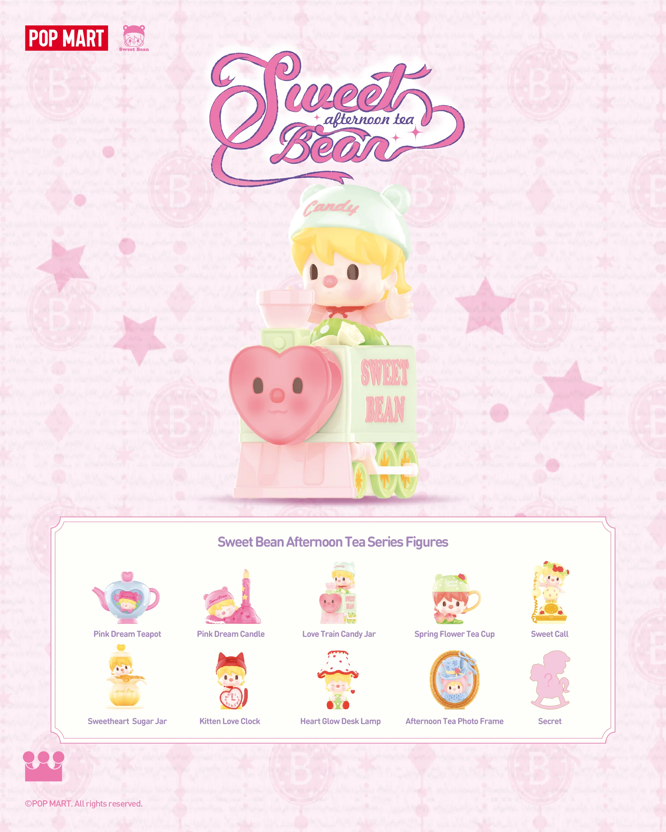 POP MART Sweet Bean Afternoon Tea Series Figures
