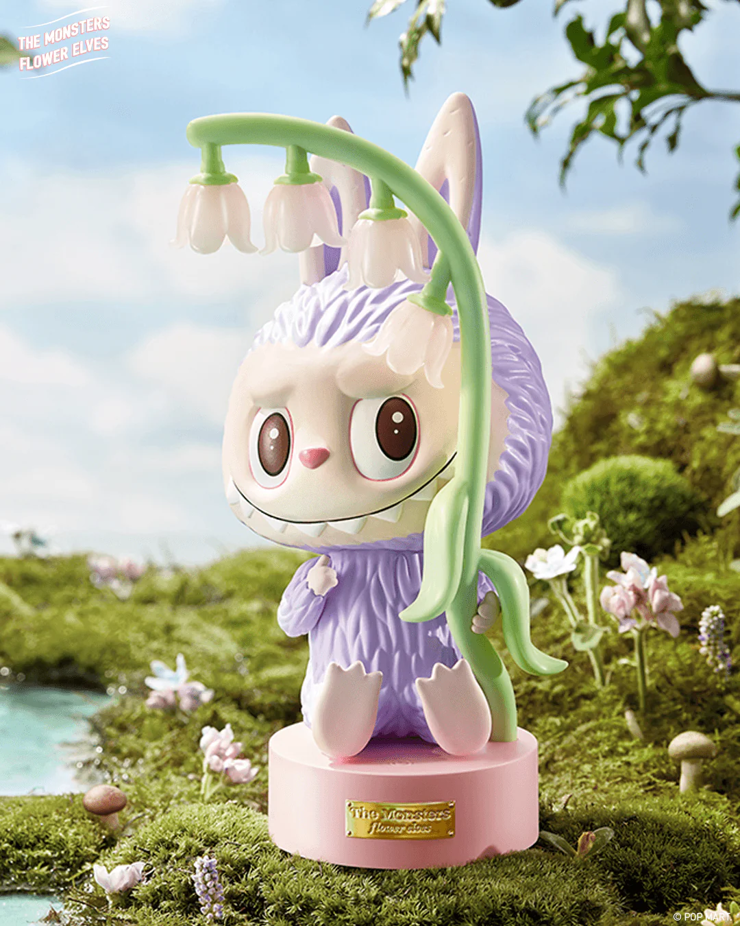 POP MART The Monsters Flower Elves Bellflower Lamp