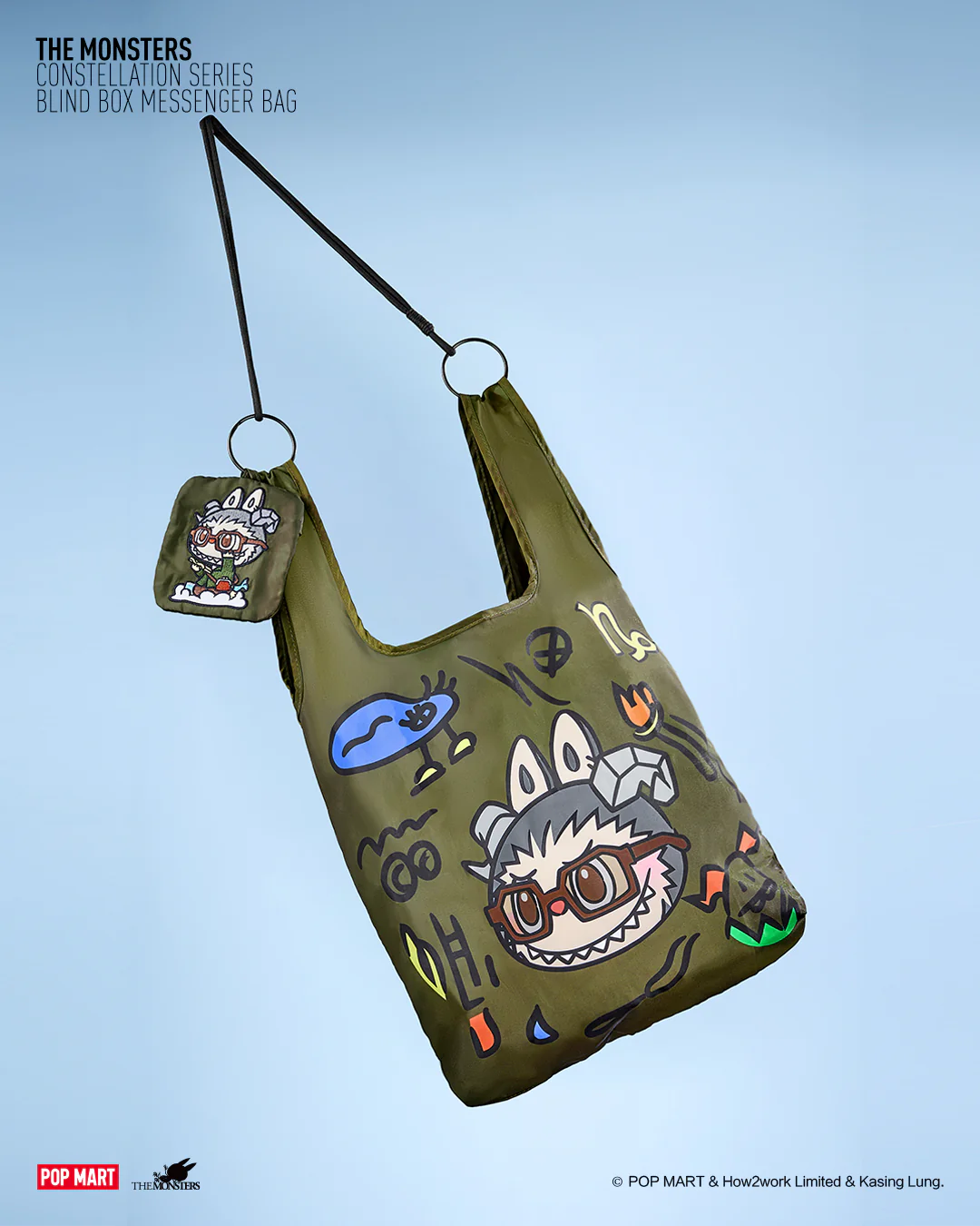 POP MART The Monsters Constellation Series - Messenger Bag Individual Blind Box