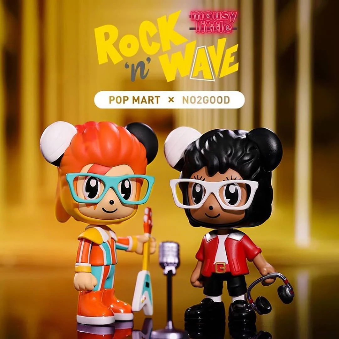 POP MART Mousy Little Rock ‘n’ Wave Series
