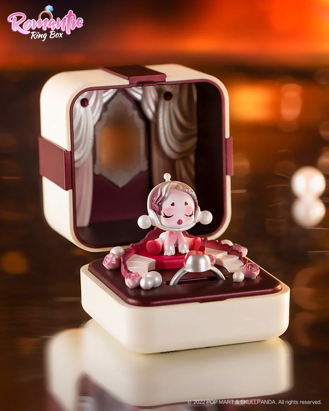 POP MART Romantic Fingertips Series Scene Set