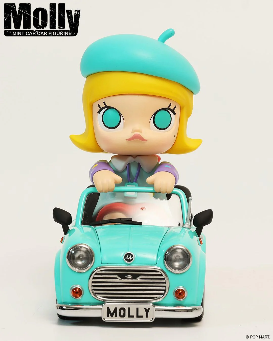 POP MART Molly Mint Car