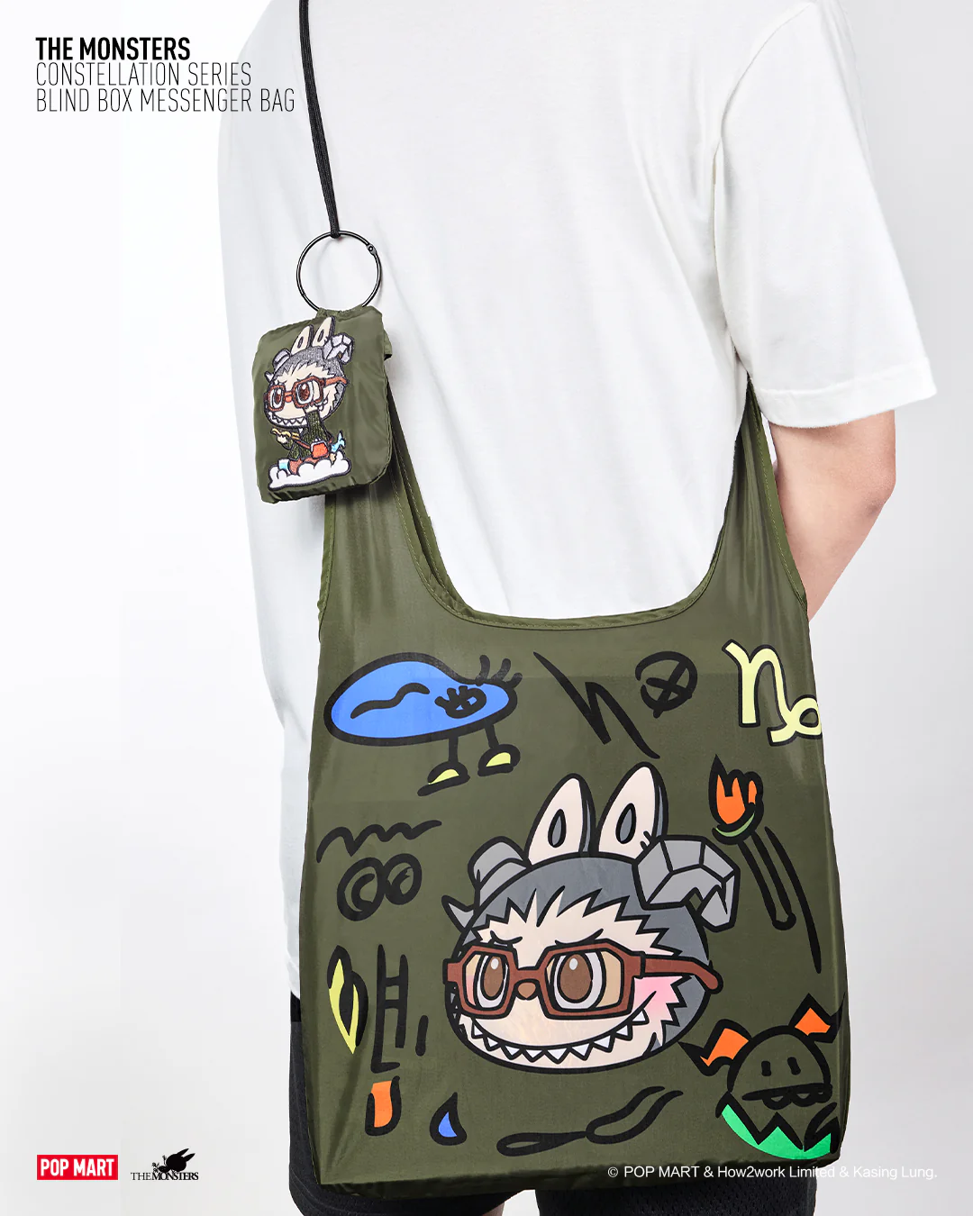 POP MART The Monsters Constellation Series - Messenger Bag Individual Blind Box