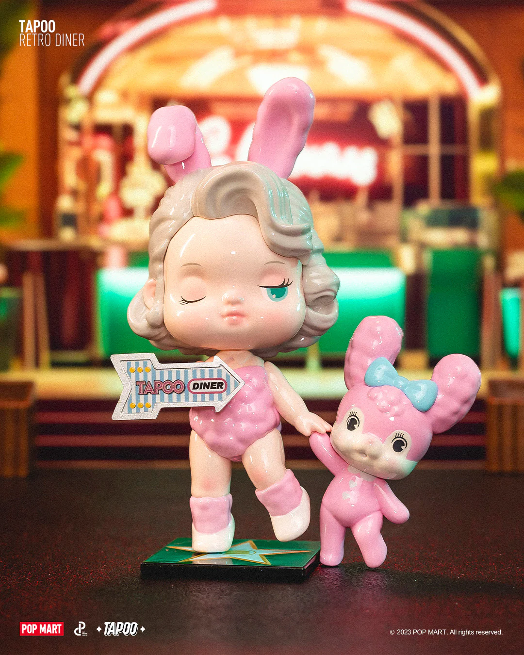 POP MART Tapoo Retro Diner Series