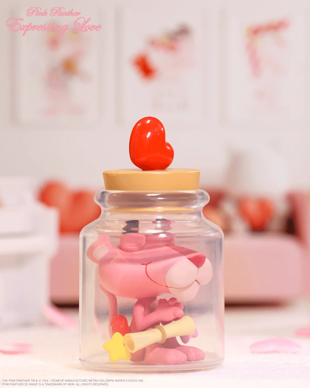 POP MART Pink Panther Expressing Love Series