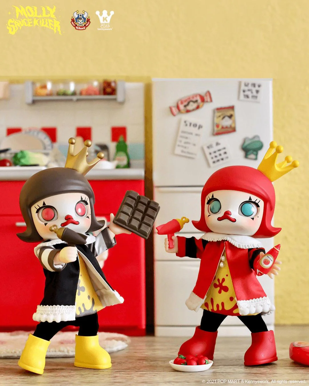 POP MART Molly Sauce Killer Action Figure