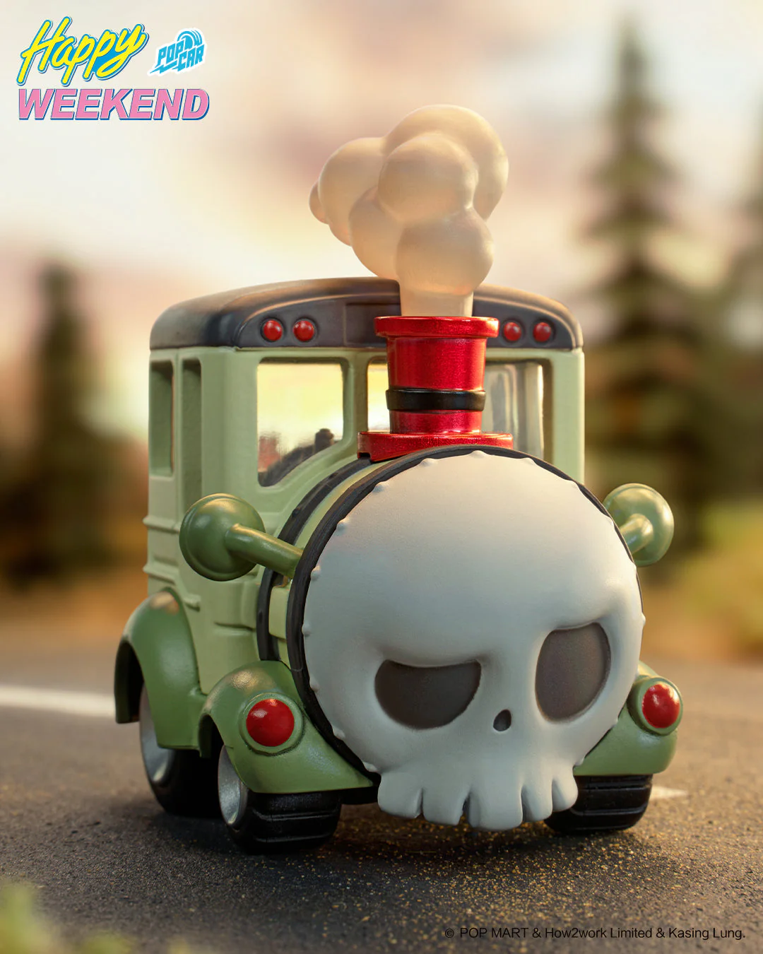 POP MART Popcar Happy Weekend Series