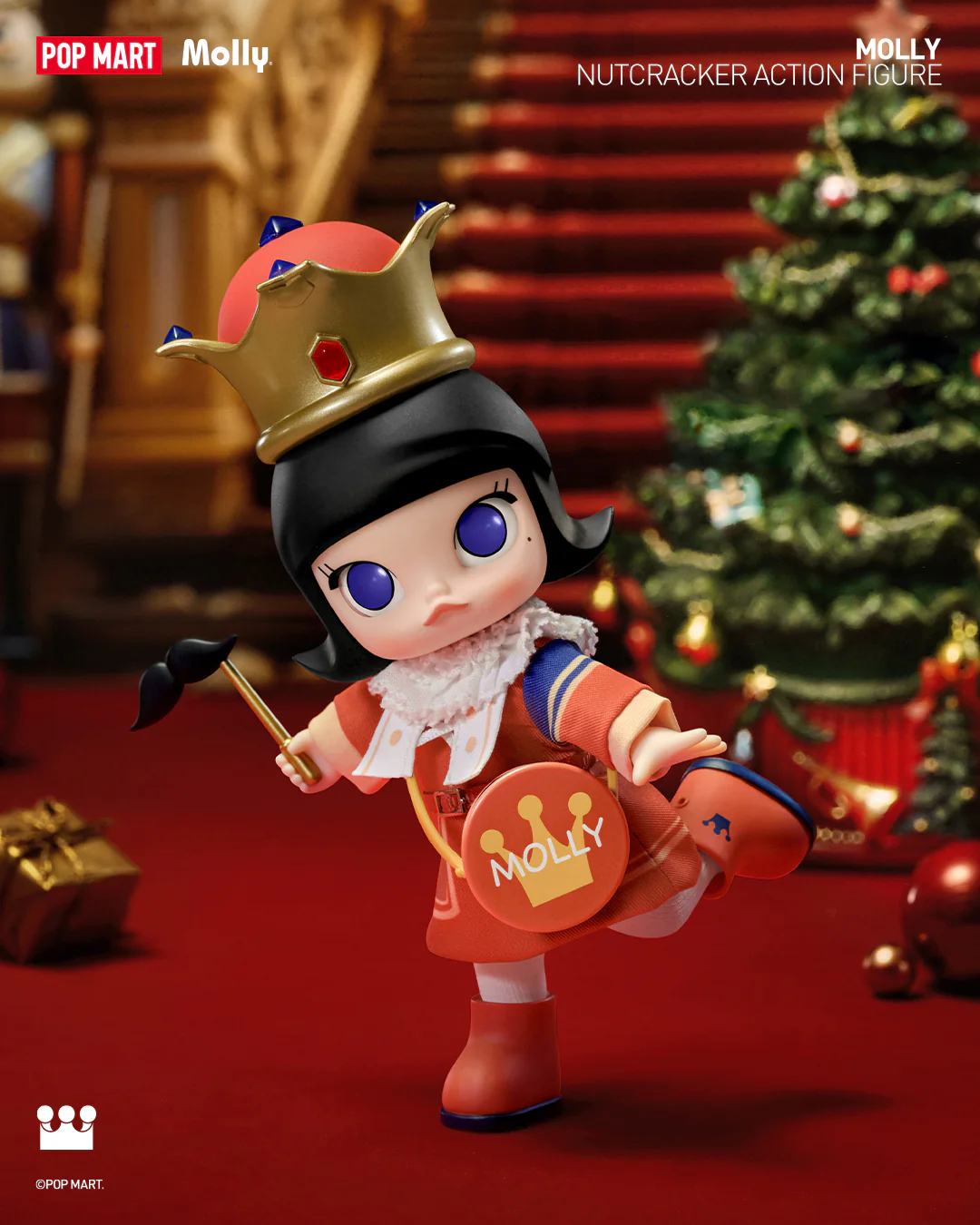 POP MART MOLLY Nutcracker Action Figure