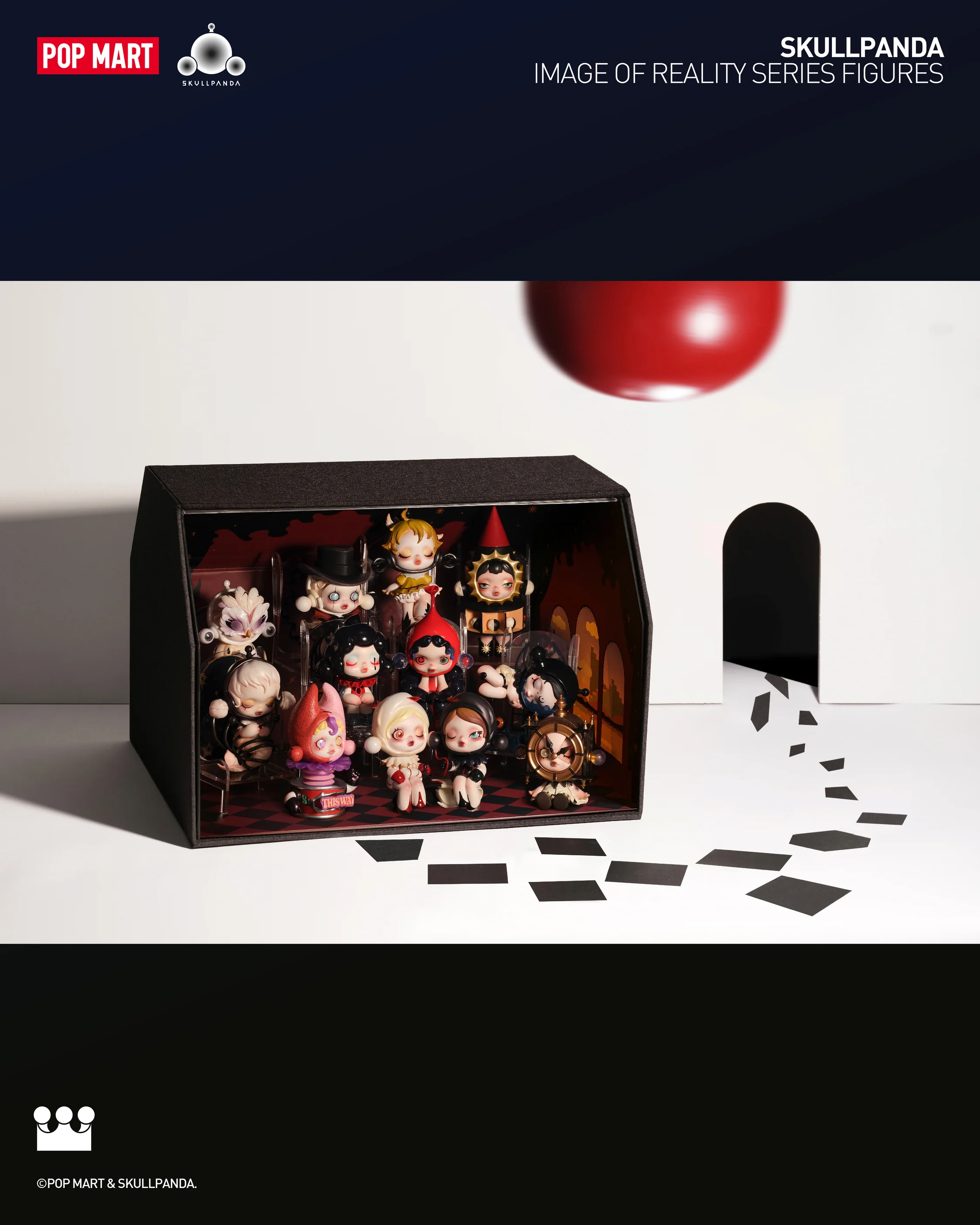 POP MART SKULLPANDA Image Of Reality Series Figures