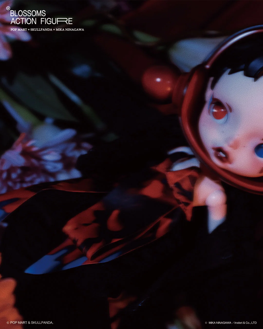 POP MART Skullpanda x Mika Ninagawa Blossoms Action Figure