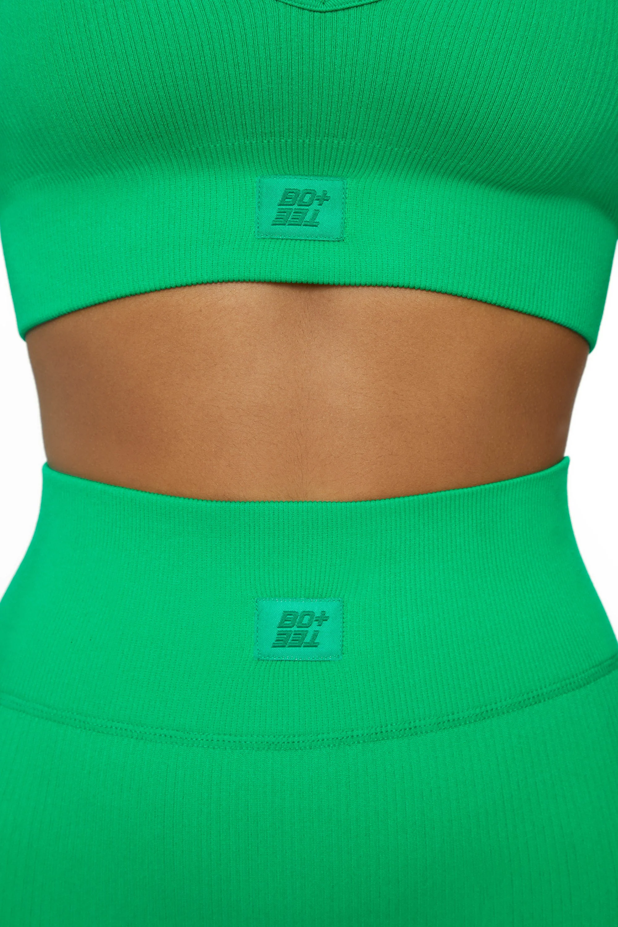 High Waist Leggings in Green