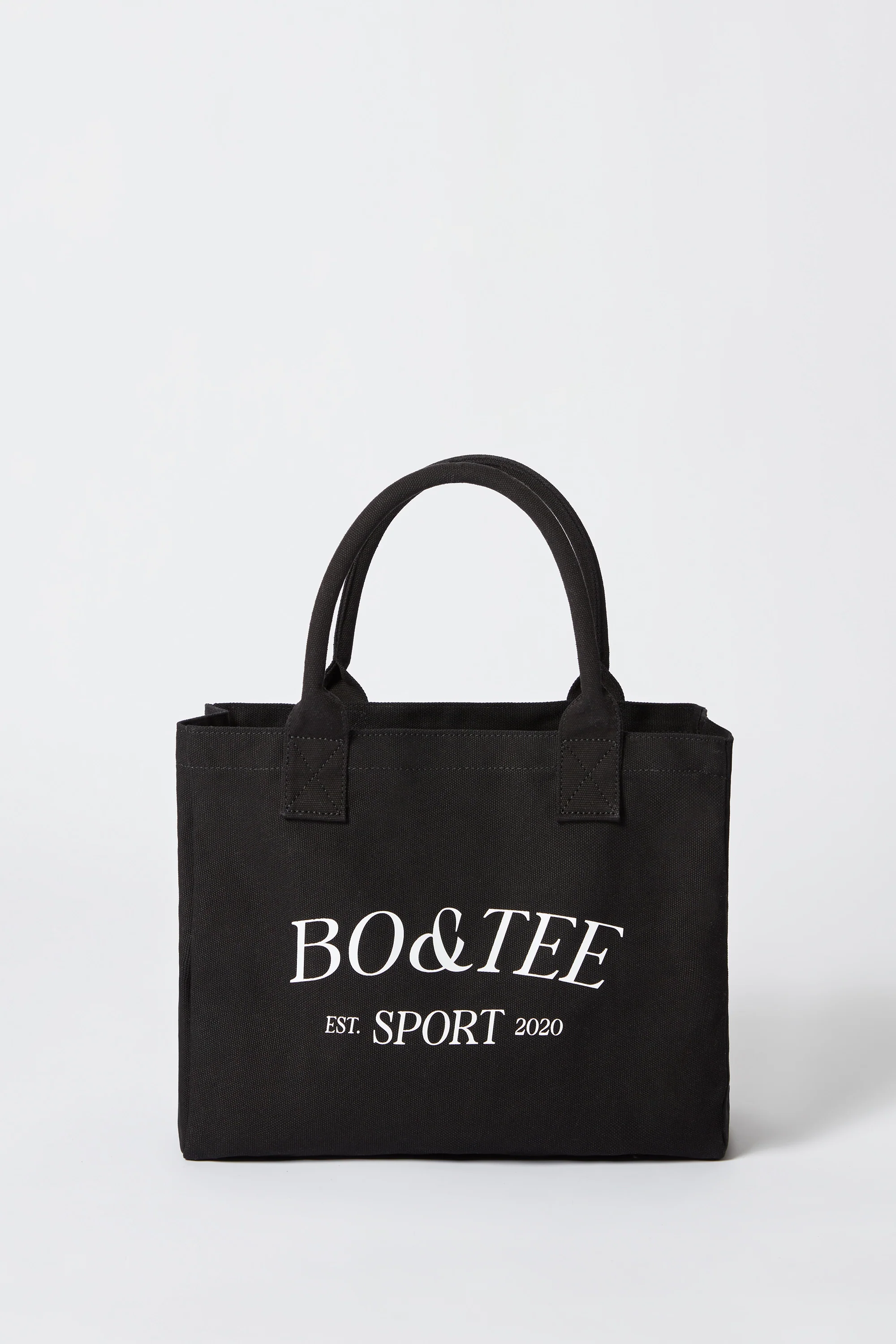 Small Canvas Tote Bag in Black