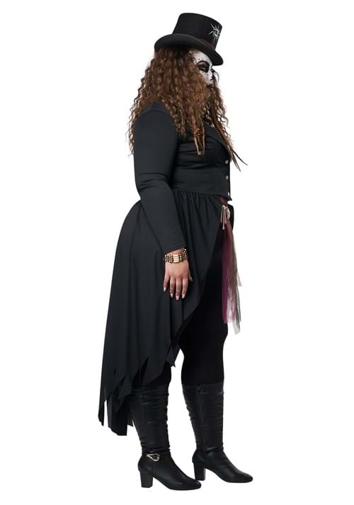 Women's Plus Size Voodoo Magic Costume