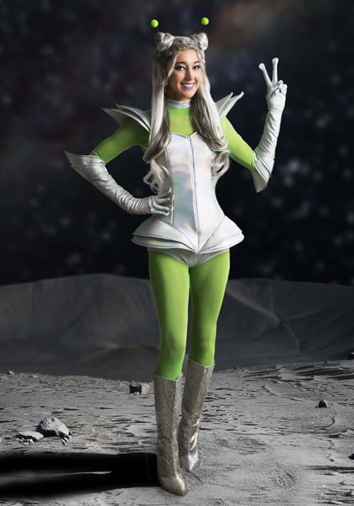 Women's Galactic Alien Babe Costume