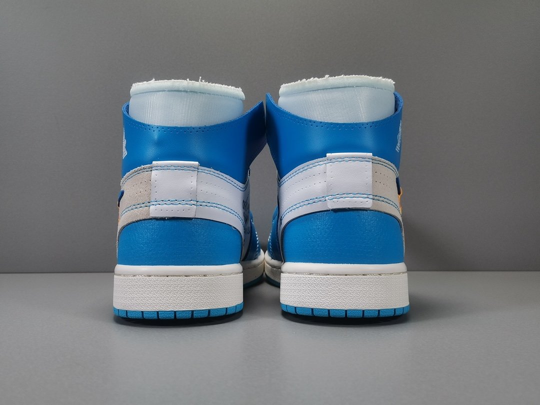 Air Jordan 1 Retro High Off-White University Blue Extended Size
