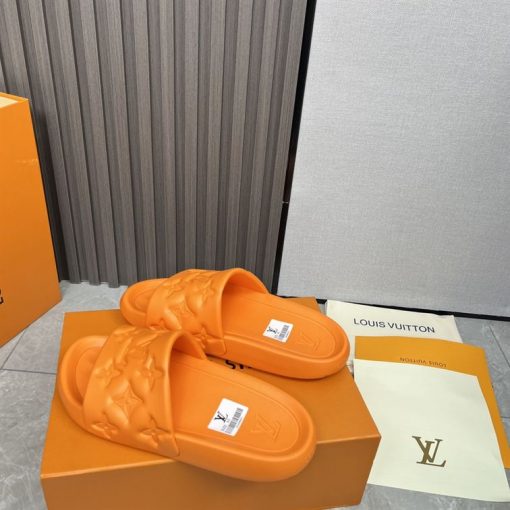 LOUIS VUITTON WATERFRONT MULE ORANGE – LVSD041