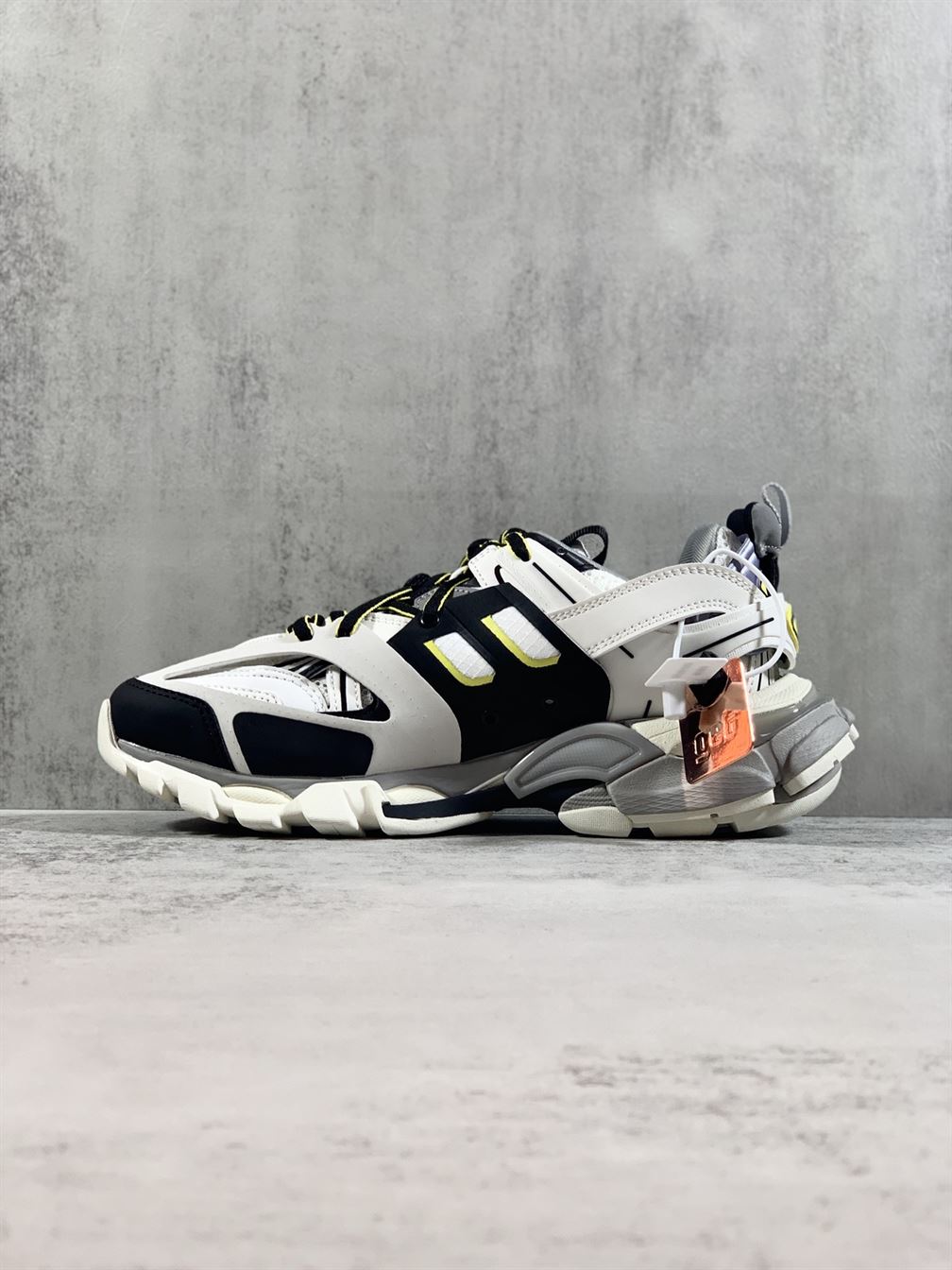 BALENCIAGA TRACK 3.0 SNEAKERS IN WHITE/GREY/BLACK – BLA003