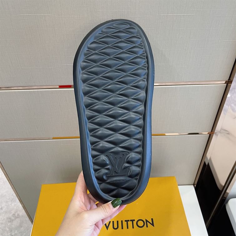 LOUIS VUITTON WATERFRONT MULE BLACK – LVSD043