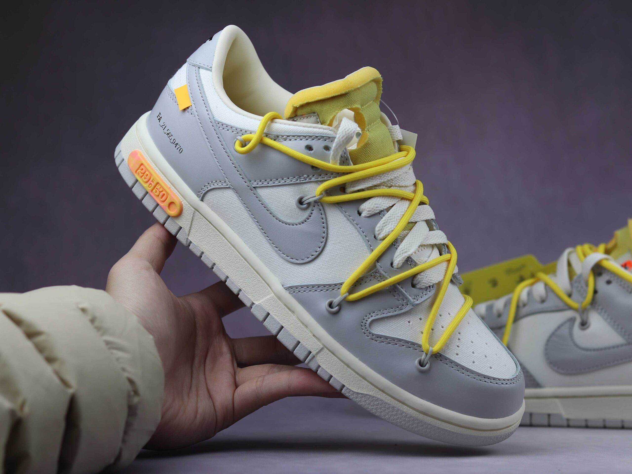 Off White Nike Dunk Low Lot 29