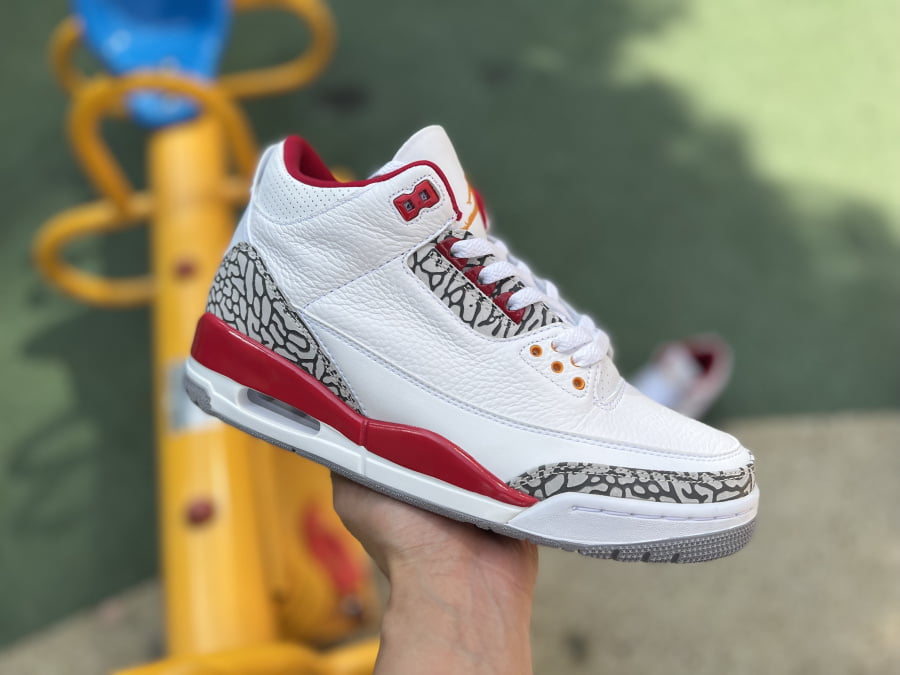 Air Jordan 3 Retro Cardinal Red