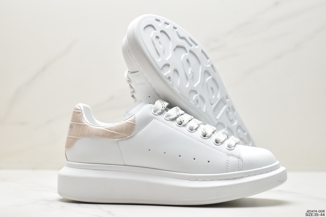 ALEXANDER MCQUEEN OVERSIZED LEATHER SNEAKERS
