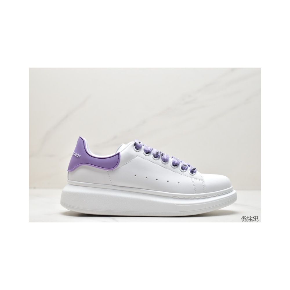 ALEXANDER MCQUEEN OVERSIZED LEATHER SNEAKERS