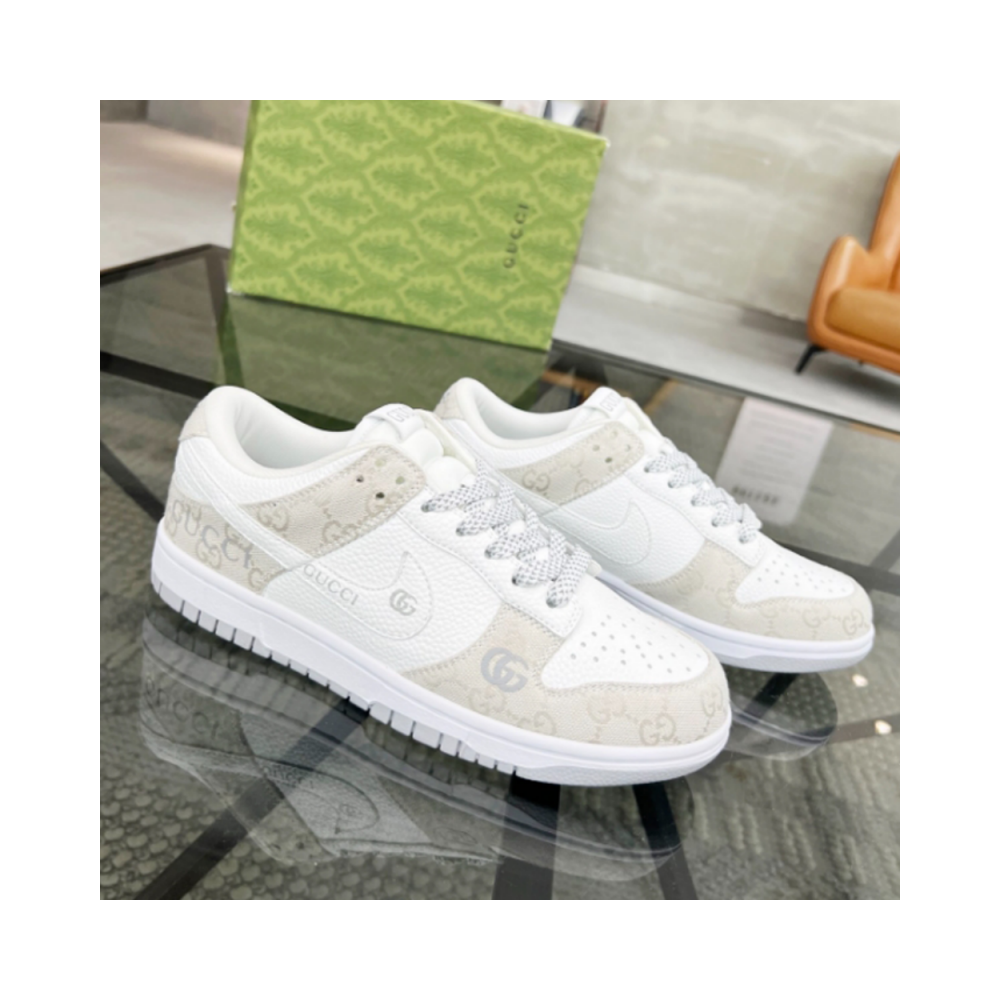 Gucci White Beige Sneaker – GCC160