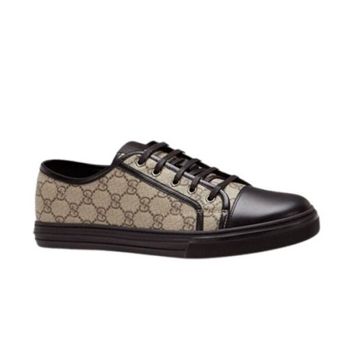 GUCCI CALIFORNIA GG PU FABRIC LOW-TOP SNEAKER – GCC054