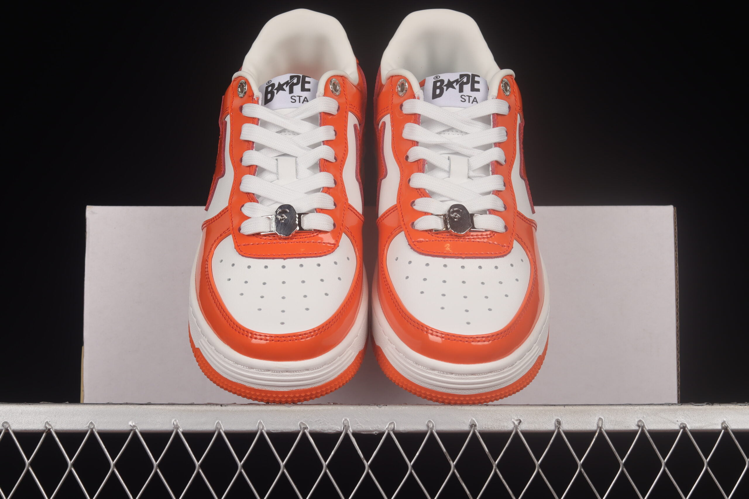 A Bathing Ape Bape STA Low Orange