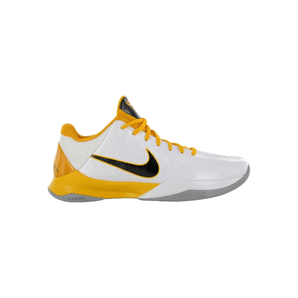 The Nike Zoom Kobe 5 White Del Sol