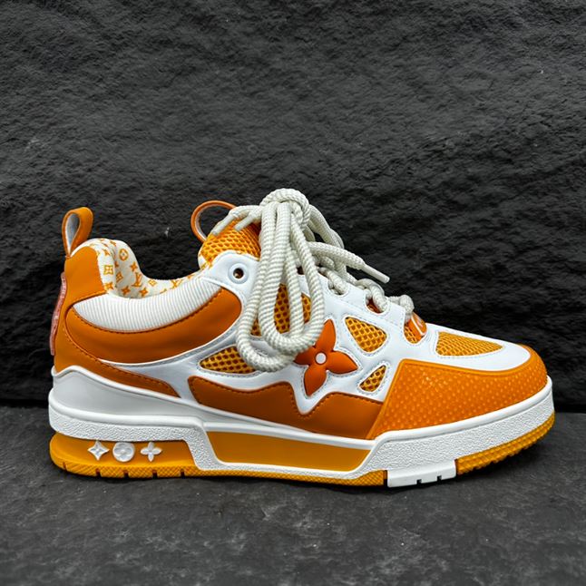 LOUIS VUITTON LV SKATE SNEAKER YELLOW WHITE – LVS166