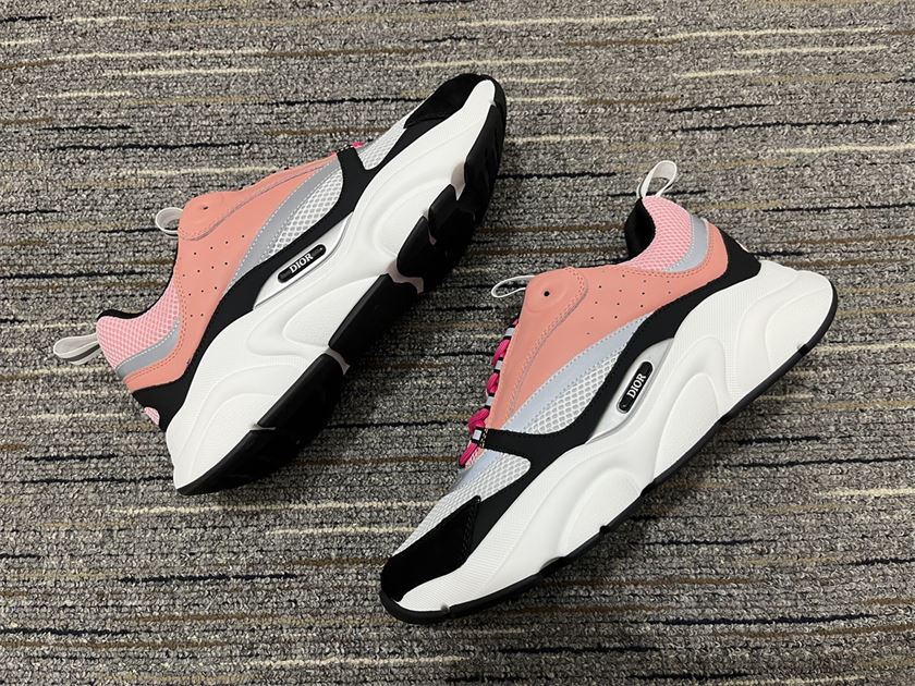 DIOR B22 SNEAKER PINK WHITE BLACK – DO104
