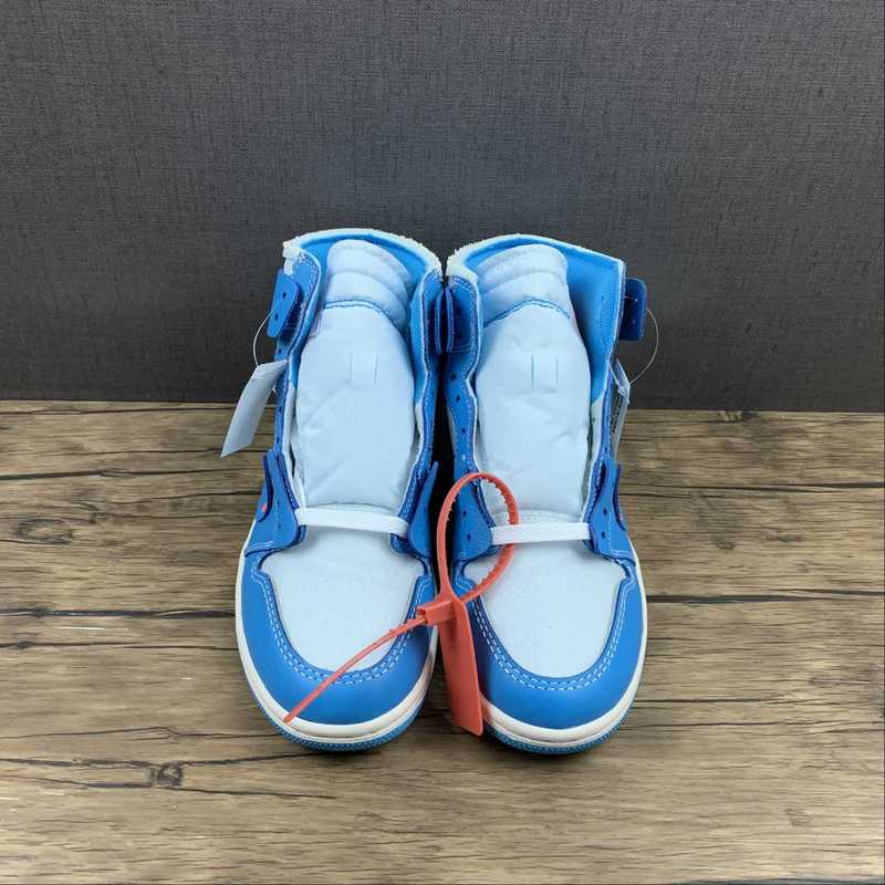 Air Jordan 1 Retro High Off-White University Blue