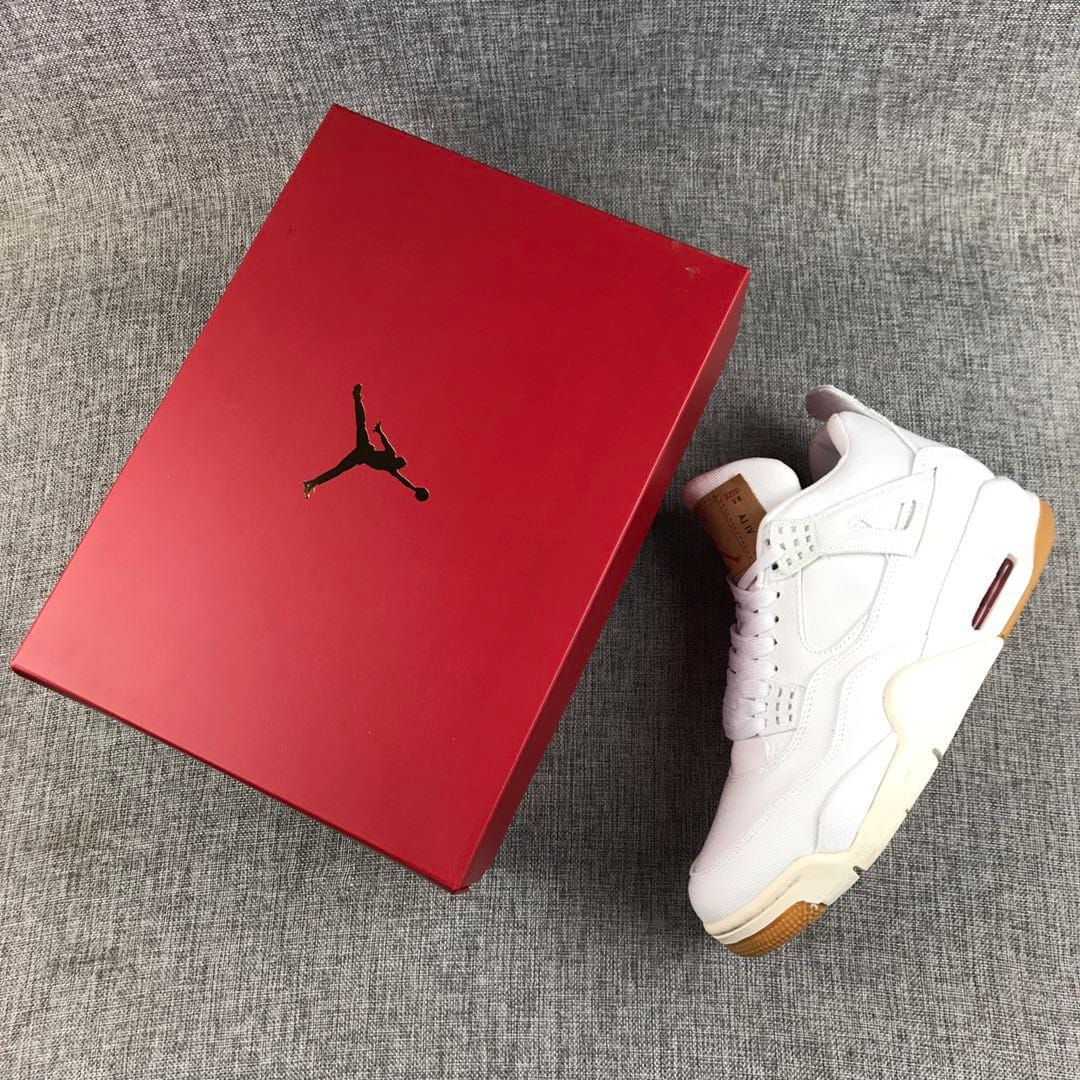 Levi’s x Air Jordan 4 Retro ‘White Denim’