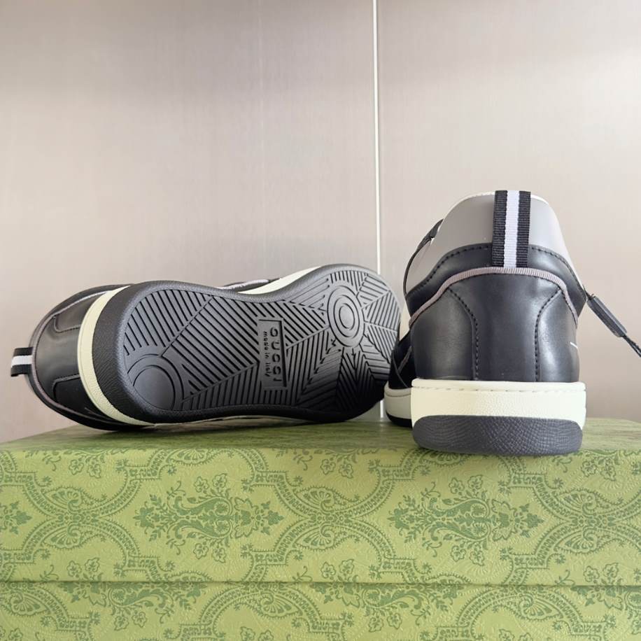 Gucci Basket Grey White Sneakers – GCC222