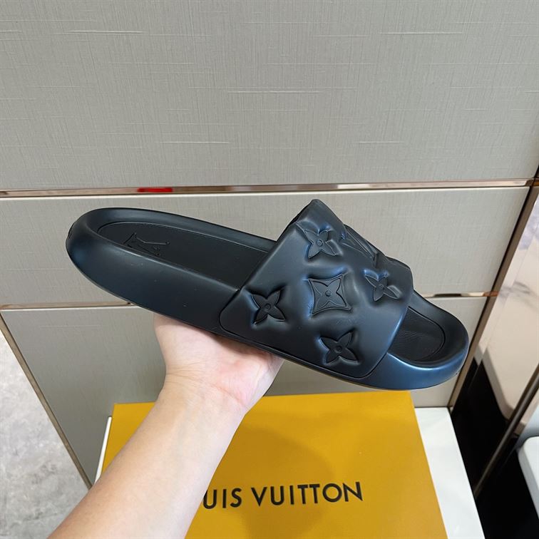 LOUIS VUITTON WATERFRONT MULE BLACK – LVSD043