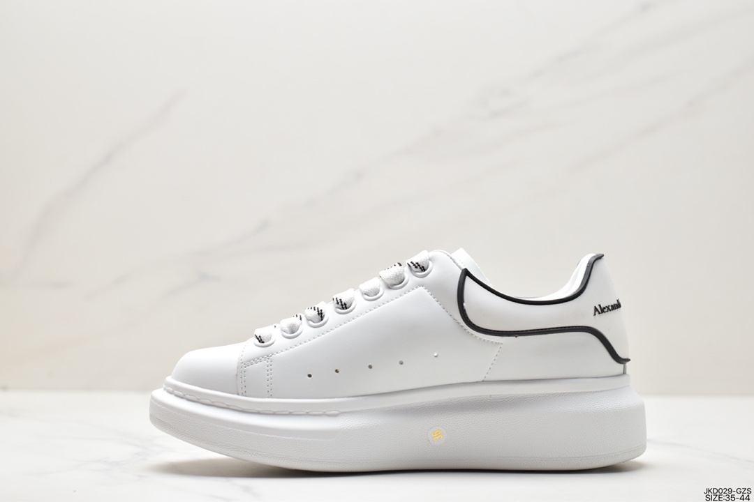 ALEXANDER MCQUEEN OVERSIZED LEATHER SNEAKERS