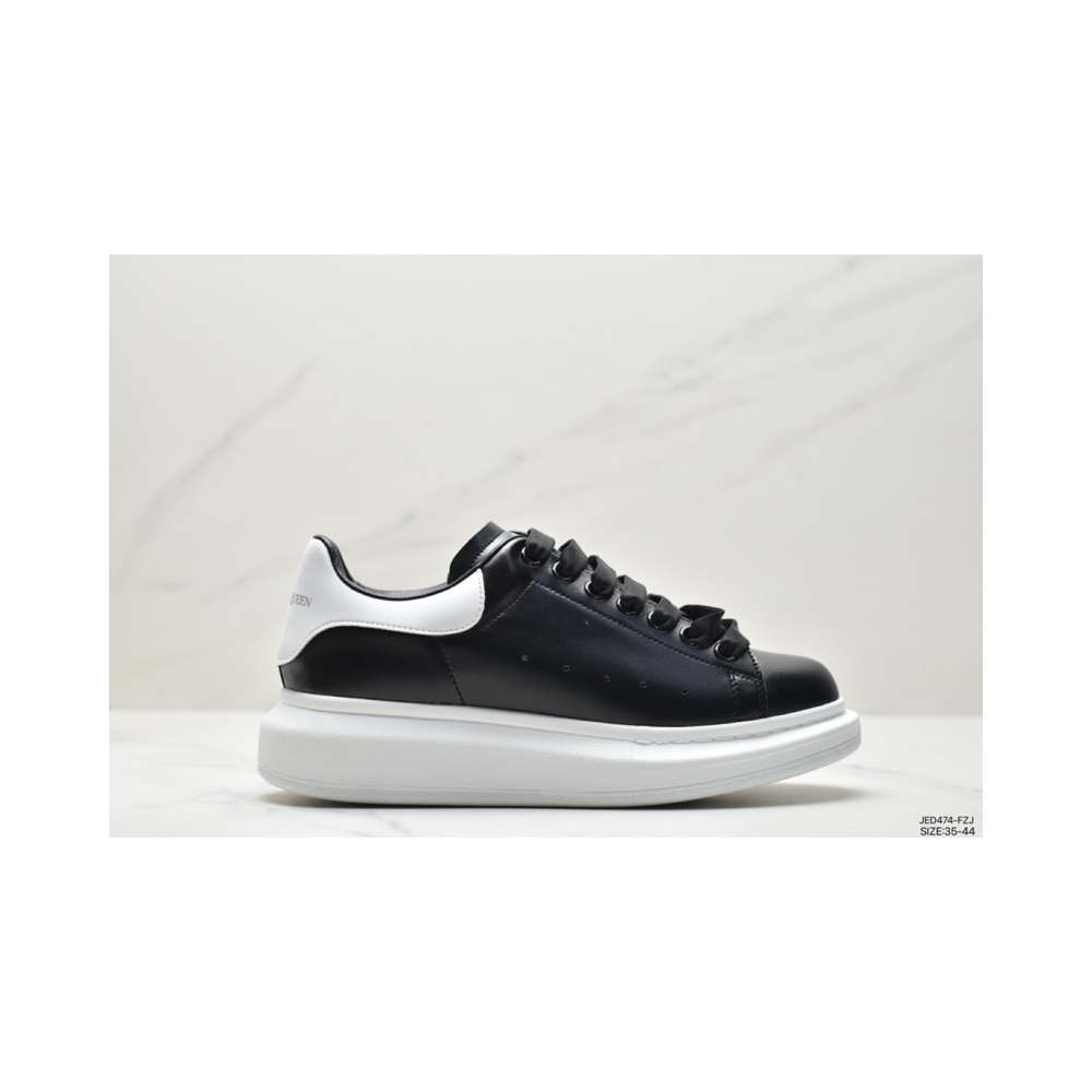 ALEXANDER MCQUEEN OVERSIZED LEATHER SNEAKERS