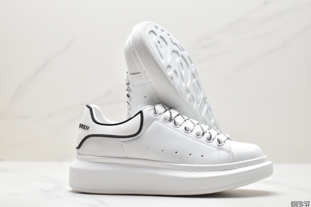 ALEXANDER MCQUEEN OVERSIZED LEATHER SNEAKERS