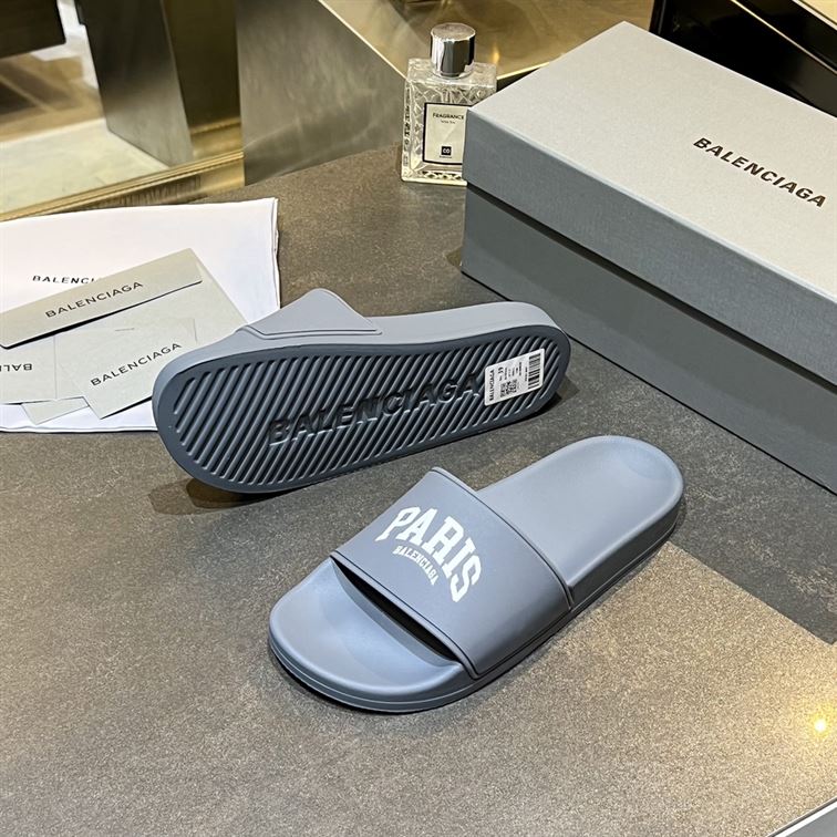 BALENCIAGA CITIES PARIS POOL SLIDE SANDAL – BBD008