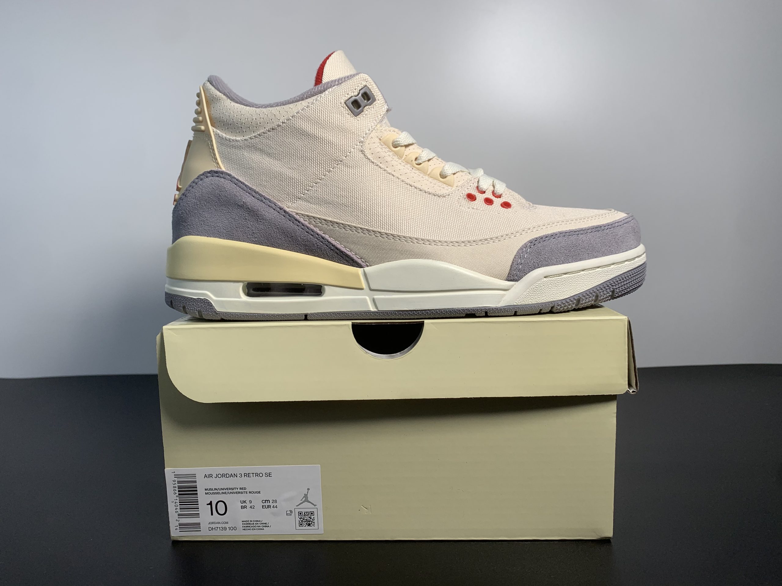 Jordan 3 Retro Muslin