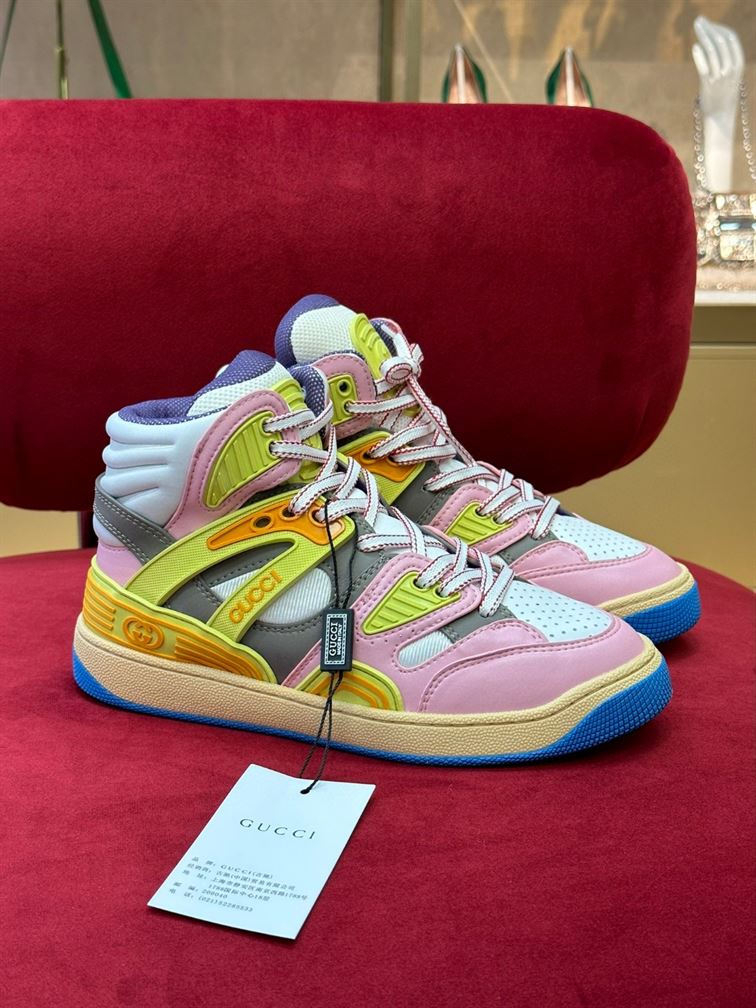 GUCCI BASKET HIGH-TOP SNEAKERS – GCC081