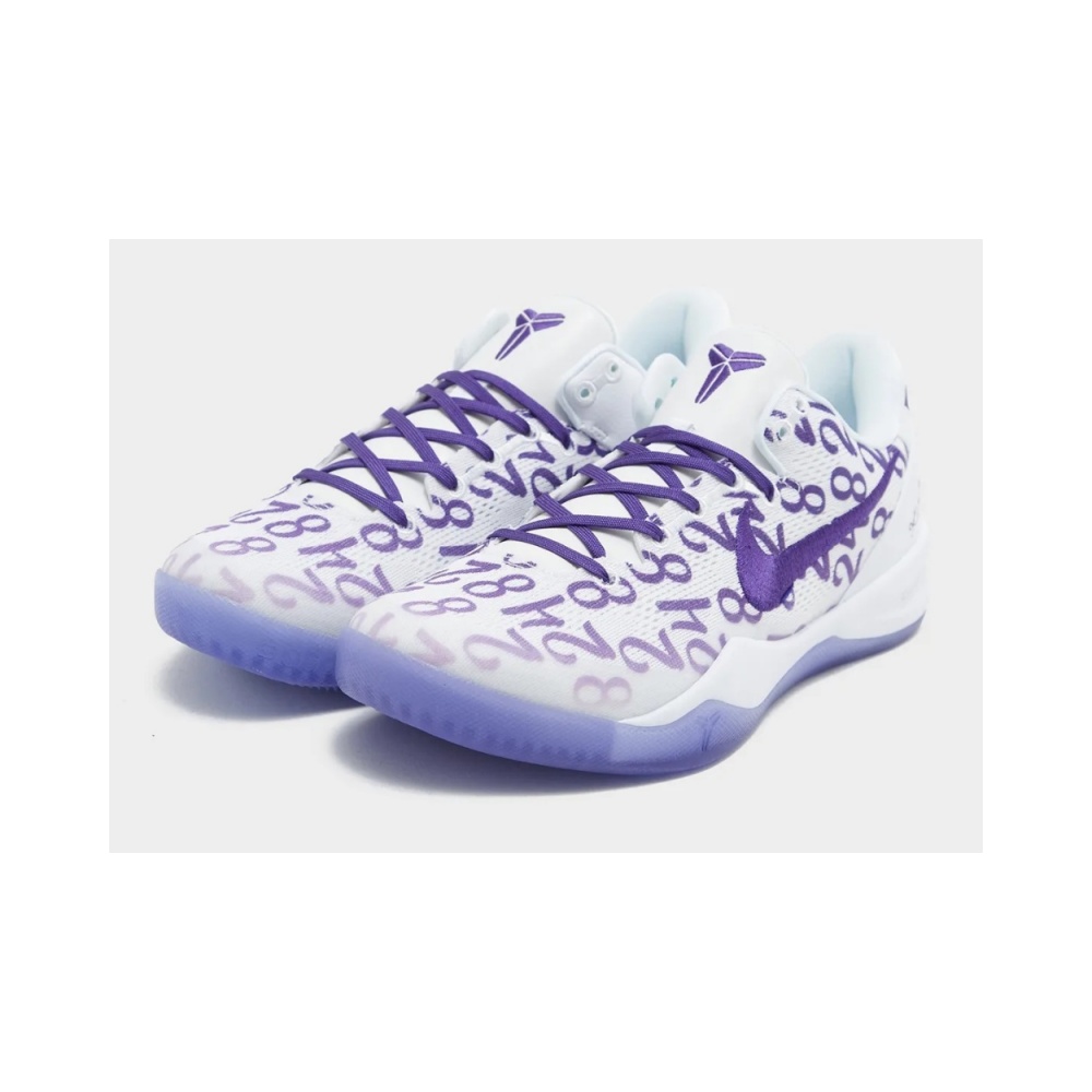 Nike Kobe 8 Protro White Court Purple
