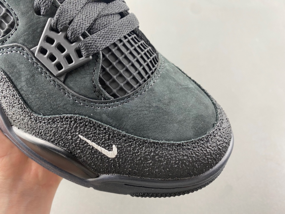 Air Jordan 4 Brick by Brick Black Edition