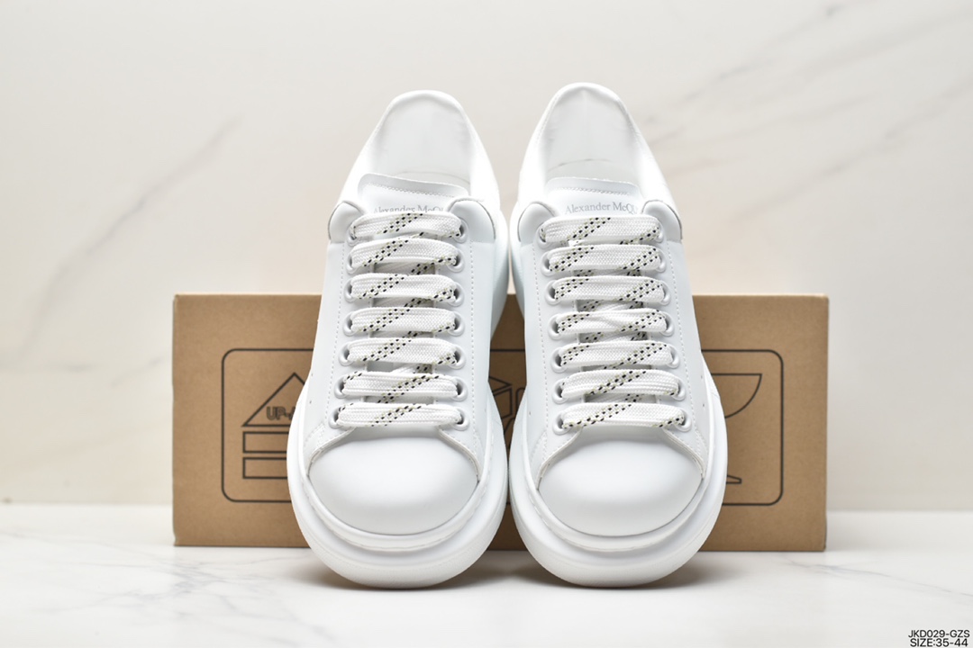 ALEXANDER MCQUEEN OVERSIZED LEATHER SNEAKERS