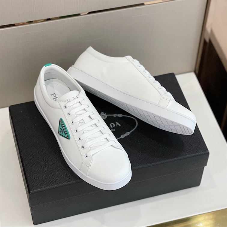 PRADA BRUSHED LEATHER SNEAKERS – PRS013
